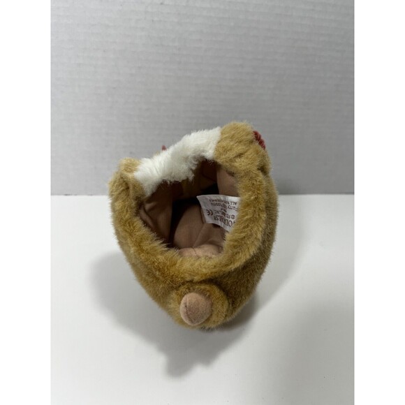 Folktail HAMSTER Plush 7” HAND PUPPET by Folkmanis Pretend Play & Story Time - Picture 5 of 7